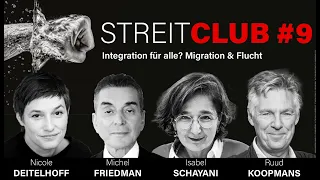 StreitClub #9 "Integration für alle?" mit Isabel Schayani & Ruud Koopmans