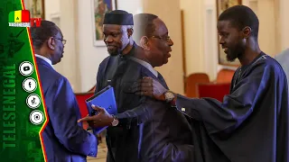 Première rencontre entre le Président Bassirou Diomaye Faye, Ousmane Sonko et Macky SALL au Palais