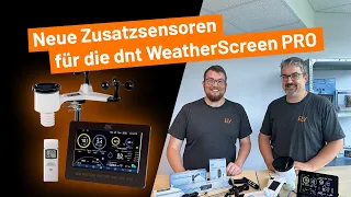 dnt WLAN-Wetterstation WeatherScreen Pro + Zusatzsensoren - ELV stellt vor!