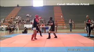 Carlos Martelli - Campeonato Paulista FIKAM 2018 - Kick Light 80 kg