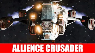 ЭТО ЧТО ЗА ИМБА !? ОБЗОР КОРАБЛЯ ALLIENSE CRUSADER Elite Dangerous 2020