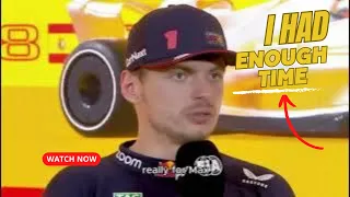 Max Verstappen Explains Why He Ignored Team Orders