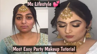 Glam Party Makeup Tutorial||Makeup Tutorial for beginners||Step By Step makeup Tutorial| Ep 30
