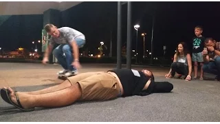 MY FRIEND GETS JUMPED!!