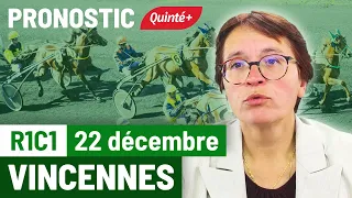 Pronostic PMU Quinté Flash Turf - Vincennes (R1C1 du 22 décembre 2021)