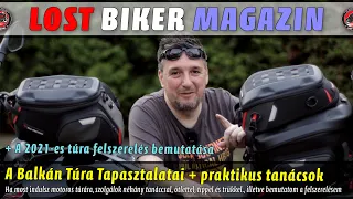 A Balkán Túra tapasztalatai 🏍 A 2021-es felszerelés bemutatása