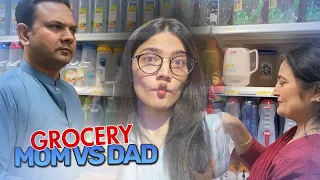 GROCERY WITH DAD 🛒 | Surprise fan meet up 😍