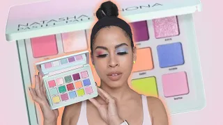 NATASHA DENONA Pastel Palette // Swatches + 4 Looks | Alicia Archer