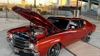 FOR SALE 1971 zz572 BigBlock Chevelle Restomod. CALL 9168567931 or VICTORYLAPCLASSICS.NET