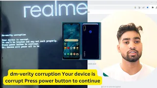 dm-verity corruption Your device is corrupt Press power button to continue realme 3 #todospecial