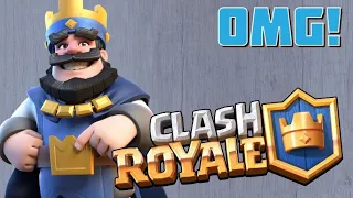 combat with level 13 maxlevel king tower | max level cards | clash royal | supper cell .