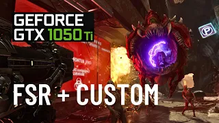 Doom Eternal: The Ancient Gods DLSS Unlocker Mod + Custom Settings on GTX 1050 TI | FSR 2.0