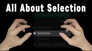 How to Select in Geometry Nodes (Blender)
