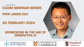 CCAIM Seminar Series - Professor James Zou