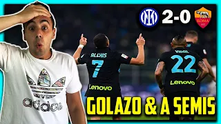 🇦🇷😳 ARGENTINO ASOMBRADO con el GOLAZO de 🇨🇱 ALEXIS SANCHEZ vs ROMA 🇮🇹 COPPA ITALIA 2022 🏆