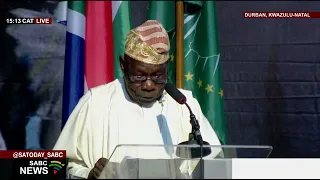 Olusegun Obasanjo delivers inaugural Prince Mangosuthu Buthelezi Lecture
