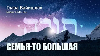 06. Недельная глава Ваишлах. Семья-то большая. Берешит 34:20-35:5