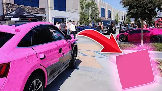 Bringing a Car Covered In Sticky Notes to a Car Meet (BH2 Alex Choi Unicorn V4 Unveil)