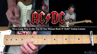 AC/DC - It's a Long Way to the Top (If You Wanna Rock N' Roll) Guitar Lesson