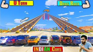 GTA 5 Indian Cars Vs Uturn Drag Race Challenge GTA 5