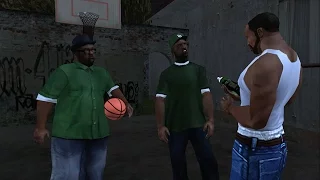 GTA San Andreas Remastered - Mission #4 - Tagging Up Turf (Xbox 360)