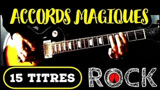 LES 4 ACCORDS MAGIQUES : jouer 15 titres ROCK connus