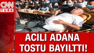 Adana’da bayıltan tost! Acılı Adana tostu yarışmasında bayılanlar oldu