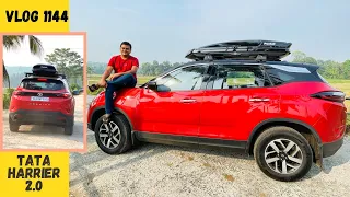 Glamorous Rooftop Cargo Box on Tata Harrier, All set ready for a Trip !!!