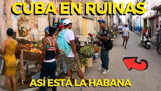 CENTRAL HAVANA TODAY: This is HAPPENING in the streets of Havana Cuba January 2024