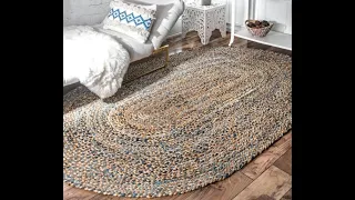 Denim Jute rugs making at my home