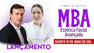 Live de Pré-Lançamento do MBA em Estética Facial Avançada