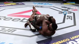 UFC 3 убил оверхендом