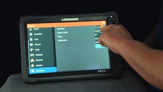 How to Turn Off Demo Mode on a Lowrance® HDS® Unit