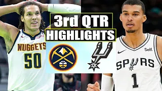 Denver Nuggets vs San Antonio Spurs 3rd QTR GAME Highlights | Nov.11.26 |2023NBA Regular