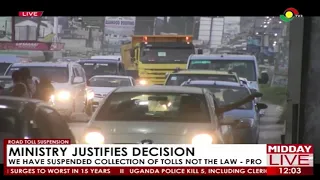 Road Toll Suspension: Ministry Justifies Decision