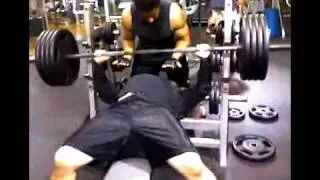 405lbs Max Bench