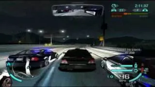 Need For Speed:  Carbon  - Cop chase