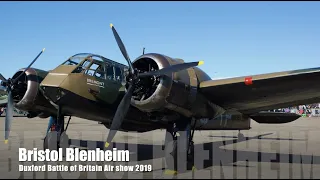 Bristol Blenheim - Duxford Battle of Britain Airshow 2019