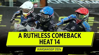 Heading out for a hotdog 🌭 Heat 14 #WarsawSGP 2024 | FIM Speedway Grand Prix