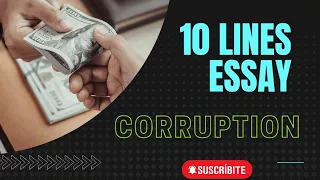 10 Lines Essay on Corruption || Write Easy ✍️...