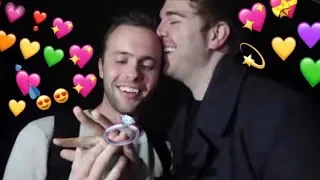 Shane Dawson and Ryland Adams being engaged and cute for 2 minutes