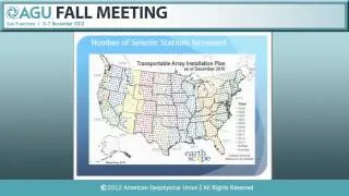 Fall Meeting 2012: Understanding Recent and Historical Seismicity in the Central and Eastern U.S. II
