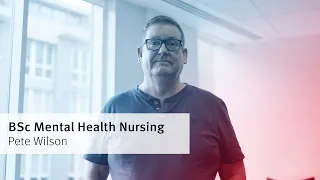 Meet Peter Wilson, Programme Director of BSc Mental Health Nursing at City