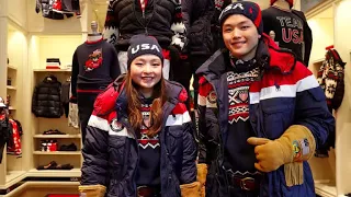 Winter Olympic uniforms from Team USA's past