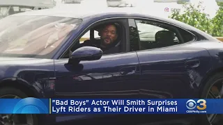 Philly Native Will Smith Surprises Lyft Riders In Miami