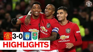 Rashford and Martial send the Reds through to the semis | Manchester United 3-0 Colchester United