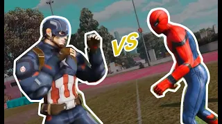 The AVENGERS Vs SPIDERMAN Team | Super Heroes Battle Ragdolls - Fails Epic Funny