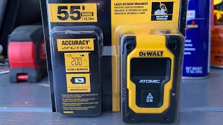 Dewalt’s Atomic compact Laser Measure Review. #shorts #dewalt #handyman