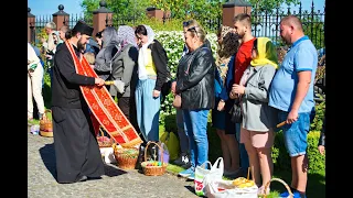 Освячення Великодніх кошиків у Келеберді