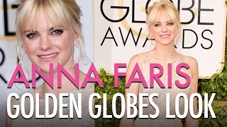 Anna Faris Golden Globes Look  | Jamie Greenberg Makeup
